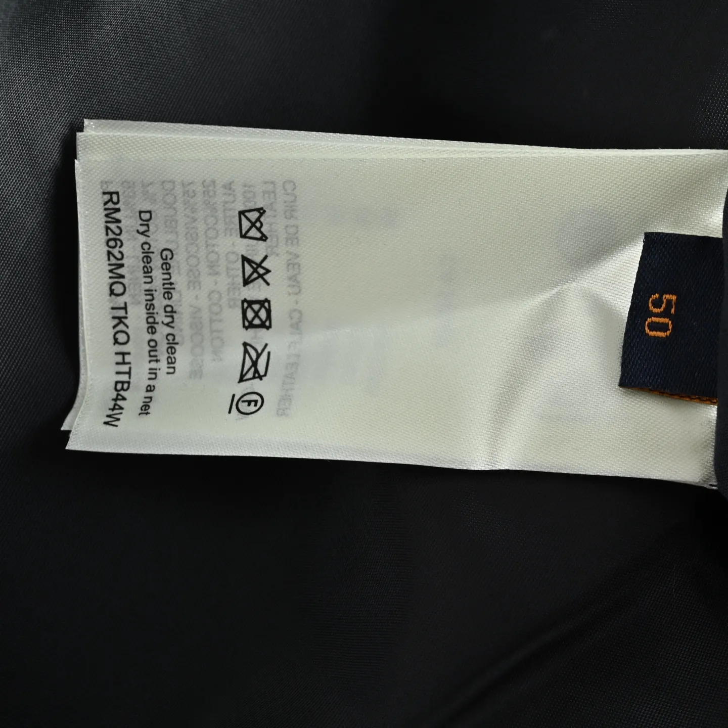 Louis Vuitton/Louis Vuitton checkerboard leather pocket blend work jacket
